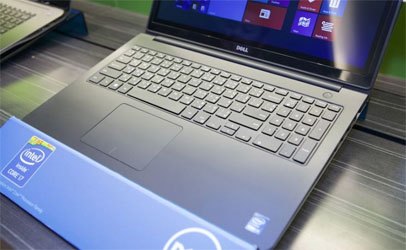Laptop Dell Inspiron N5548A với bàn phím dễ sử dụng